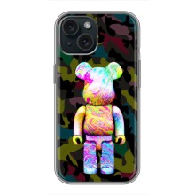 Чехлы для iPhone 14 - Bearbrick Louis Vuitton (PREMIUMPrint) (Яркий Bearbrick)