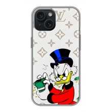 Чехлы для iPhone 14 - Скрудж МакДак Louis Vuitton (PREMIUMPrint) (Баксы Скрудж)