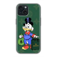 Чехлы для iPhone 14 - Скрудж МакДак Louis Vuitton (PREMIUMPrint) (Богатая Утка)