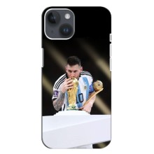 Чехлы Лео Месси Аргентина для iPhone 14 (Кубок Мира)