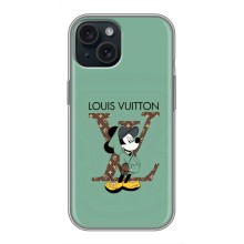 Чохли Луі Вітон для iPhone 14 (AlphaPrint - LOUIS VUITTON) (Міккі Маус LV)