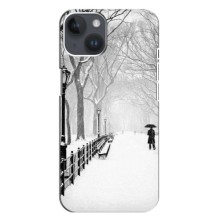 Чехлы на Новый Год iPhone 14 (Снегом замело)