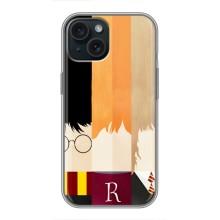 Чохли з Гаррі Поттером для iPhone 14 (AlphaPrint) – обкладинка Гарі Потера