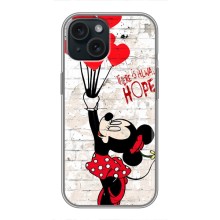 Чехол Disney Mouse iPhone 14 (PREMIUMPrint) (Heart Minni)