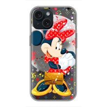 Чехол Disney Mouse iPhone 14 (PREMIUMPrint) (Minni с бантиком)