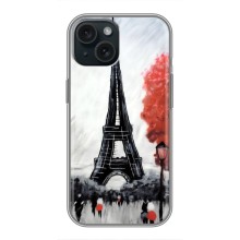 Чехол Эйфелева Башня для iPhone 14 - (AlphaPrint) (Башня в Париже)