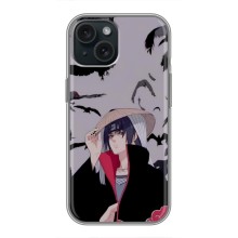 Анимешный чехол для iPhone 14 (Итачи Itachi)