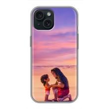 Чехол с мультфильмом Моана iPhone 14 – Моана и Симеа