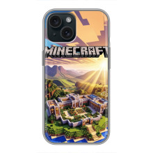Чехол с картинками Майнкрафт для Айфон 14 – Minecraft