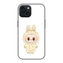 Чохол з принтом Лабубу для iPhone 14 – Бежевий Лабубу