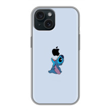 Чехол с принтом Стич на iPhone 14 (Stitch apple)