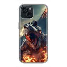 Чехол с картинкой «Хищники» для iPhone 14 – Динозавр