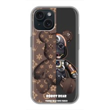 Круті Чохли Луі Віттон для iPhone 14 (AlphaPrint) (Ведмідь Луі Вітон)