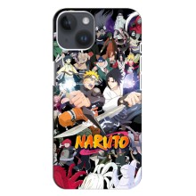 Купить Чехлы на телефон с принтом Anime для Айфон 14 (Наруто постер)