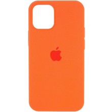 Чехол Silicone Case Full Protective (AA) для Apple iPhone 14 Plus (6.7") (Оранжевый)