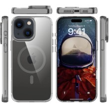 Чохол TPU Space Case Apex with MagSafe для Apple iPhone 14 Plus / 15 Plus (6.7") – Сірий