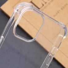 TPU чехол GETMAN Ease logo усиленные углы для Apple iPhone 14 Plus (6.7") – Прозрачный