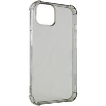 TPU чехол GETMAN Ease logo усиленные углы для Apple iPhone 14 Plus (6.7") – Серый (прозрачный)