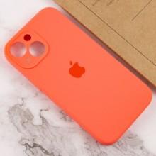 Чохол Silicone Case Full Camera Protective (AA) для Apple iPhone 14 Plus (6.7") – Помаранчевий
