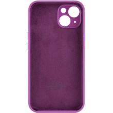 Чохол Silicone Case Full Camera Protective (AA) для Apple iPhone 14 Plus (6.7") – Фіолетовий