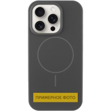 Чехол Silicone Case Full Protective (AA) NO LOGO with MagSafe для Apple iPhone 14 Plus (6.7") – Серый