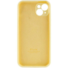 Чохол Silicone Case Full Camera Protective (AA) для Apple iPhone 14 Plus (6.7") – Жовтий
