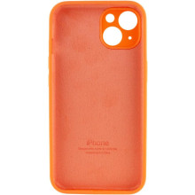 Чохол Silicone Case Full Camera Protective (AA) для Apple iPhone 14 Plus (6.7") – Помаранчевий