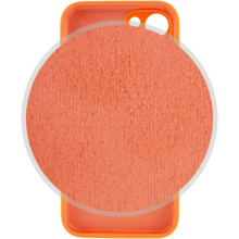 Чохол Silicone Case Full Camera Protective (AA) для Apple iPhone 14 Plus (6.7") – Помаранчевий