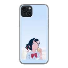 Чехол с персонажами АНИМЕ на iPhone 14 Plus – Мицуха