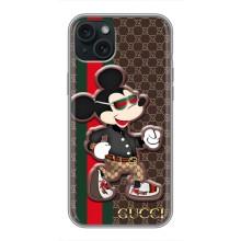 Чохли бренд ГУЧЧІ для iPhone 14 Plus – Маус Гуччи