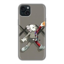 Чехлы для iPhone 14 Plus - Bearbrick Louis Vuitton (PREMIUMPrint) (Беарбрик Джордан)