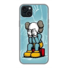 Чехлы для iPhone 14 Plus - Bearbrick Louis Vuitton (PREMIUMPrint) (Плач Bearbrick)