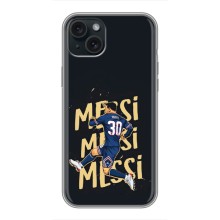 Чехлы для iPhone 14 Plus (Leo чемпион) (AlphaPrint) (Messi ПСЖ)