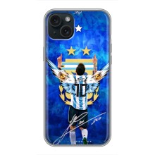 Чохли для iPhone 14 Plus (Leo чемпіон) (AlphaPrint) (Мессі збірна)