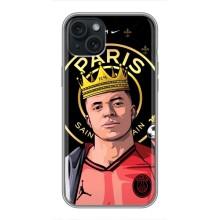 Чохол (TPU) з Футболістом на iPhone 14 Plus – Mbappe King
