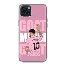 Чехлы Лео Месси в Майами на iPhone 14 Plus – GOAT MESSI