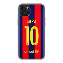 Чехлы Месси для iPhone 14 Plus (AlphaPrint) (Messi Barca 10)