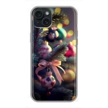 Чехлы на Новый Год iPhone 14 Plus (Красивая елочка)