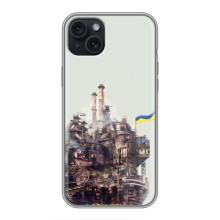 Чехлы на военную тематику для iPhone 14 Plus – Азовсталь