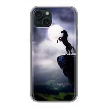 Чохли з зображенням різних тварин на iPhone 14 Plus (Кінь)