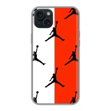 Чохли для iPhone 14 Plus - з картинкою JORDAN (AlphaPrint) (Лого Джордан)