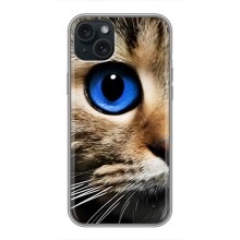 Чехлы с Котиками для iPhone 14 Plus (VPrint) (Глаз кота)