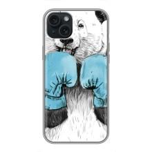 Чехлы с Пандами на iPhone 14 Plus – Панда боксер