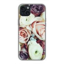 Чохли з принтом Троянд для iPhone 14 Plus – Букет Троянд