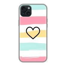Чехлы с тематикой "Маленькие Сердечки" на iPhone 14 Plus – Красивое сердечко