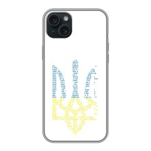 Чохли для iPhone 14 Plus Укр. Символіка (AlphaPrint) (Герб з букв)