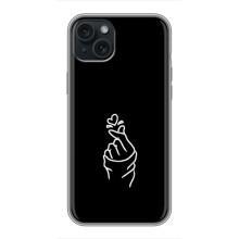 Чехлы (Знак сердечка) на iPhone 14 Plus – Знак Сердечка