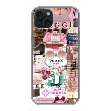 Чехол (Dior, Prada, YSL, Chanel) для iPhone 14 Plus (Бренды)