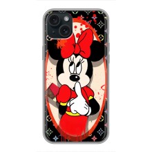 Чехол Disney Mouse iPhone 14 Plus (PREMIUMPrint) (Минни Маус ЛВ)