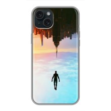 Чехол с человеком пауком для iPhone 14 Plus - (AlphaPrint) (Паук человек)